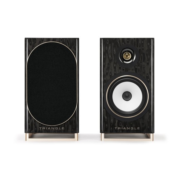 Triangle Capella Wi-Fi and Bluetooth Speaker System, Black Star - fronts 
