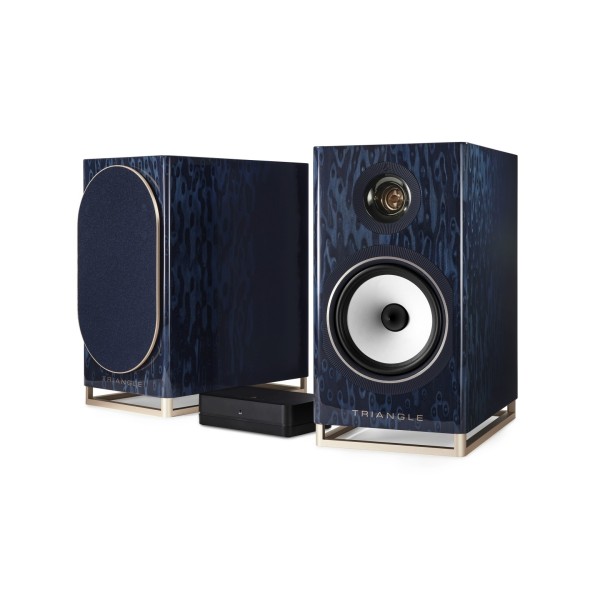 Triangle Capella Wi-Fi and Bluetooth Speaker System, Astral Blue - dual 