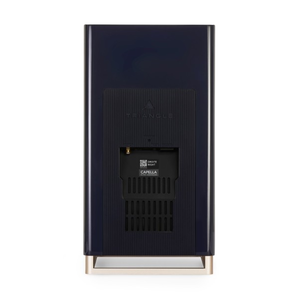 Triangle Capella Wi-Fi and Bluetooth Speaker System, Astral Blue - rear 