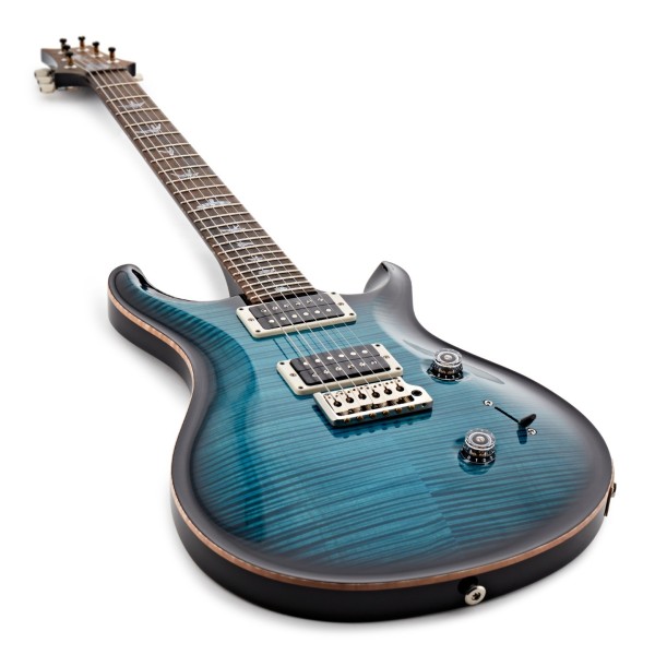 PRS Custom 24 40th Anniversary, PS Sub Zero Smokeburst #0398437 - angled shot