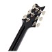 PRS Custom 24 40th Anniversary, PS Sub Zero Smokeburst #0398437 - back of headstock