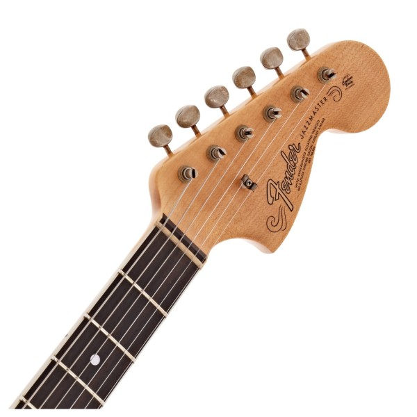 Fender Custom Shop 2026 Collection Time Machine Series '66 Jazzmaster Relic, Desert Sand - headstock