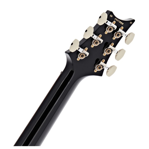 PRS Custom 24-08 Semi-Hollow 10-Top, Charcoal Cherry Burst #0407888 - back of headstock