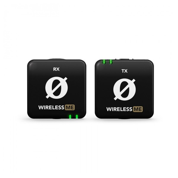 Rode Wireless ME Microphone System, Black - Front Pair