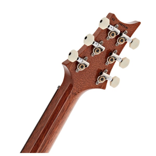 PRS DGT Semi-Hollow, Tiger Eye, Birds #0427294 - back of headstock
