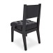 Hydraulic Piano Chair by Gear4music, Gloss Black
