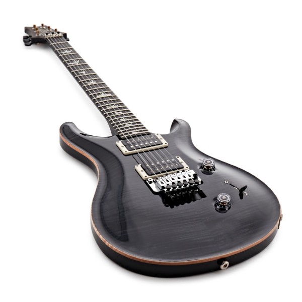 PRS Custom 24 Floyd, Grey Black #0414659 - angled shot