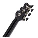 PRS Custom 24 Floyd, Grey Black #0414659 - back of headstock