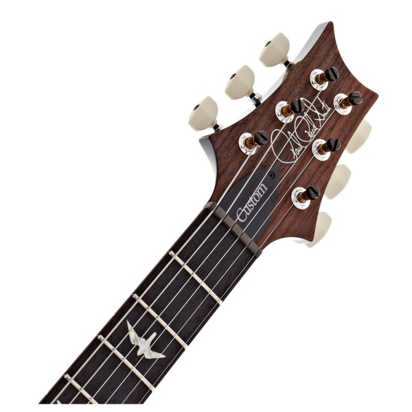 PRS Custom 24, Charcoal Burst #0404624 - headstock