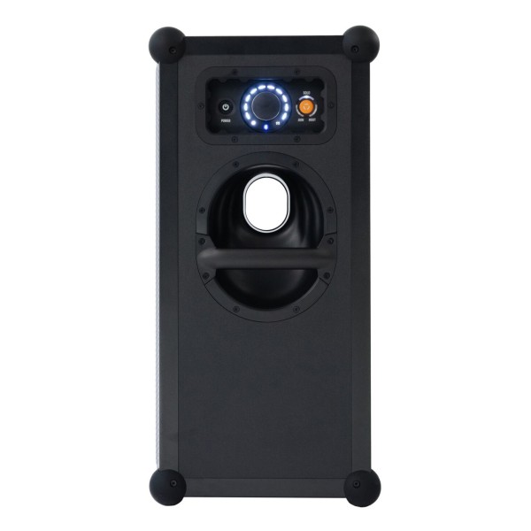 Soundboks 4 Bluetooth Speaker, Metallic Grey - Side (Controls)