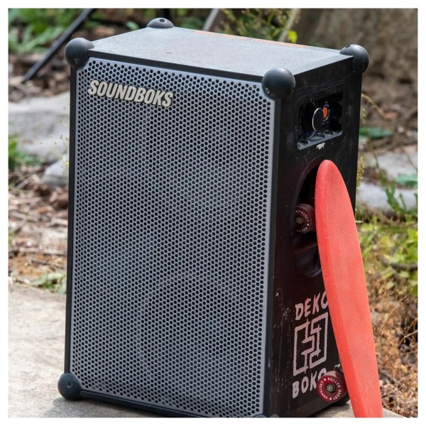 Soundboks 4 Bluetooth Speaker, Metallic Grey - Lifestyle