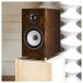Triangle Capella Wi-Fi and Bluetooth Speaker System, Nebula Brown - lifestyle 