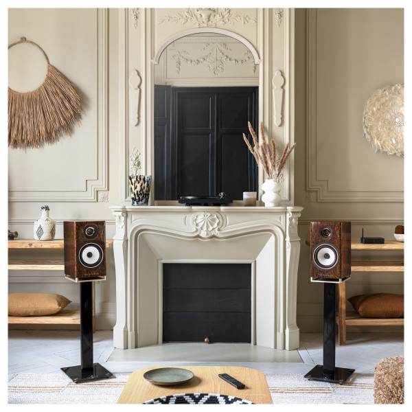 Triangle Capella Wi-Fi and Bluetooth Speaker System, Nebula Brown - lifestyle 3