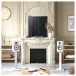 Triangle Capella Wi-Fi and Bluetooth Speaker System, Space White -lifestyle 2