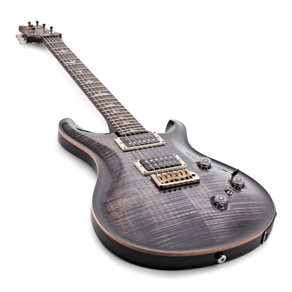 PRS Custom 24 Piezo, Purple Mist #0410527 - angled shot