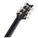 PRS Custom 24 Piezo, Purple Mist #0410527 - back of headstock
