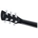 Jackson Pro Series Signature Lee Malia LM-87, Open Pore Black headstock back