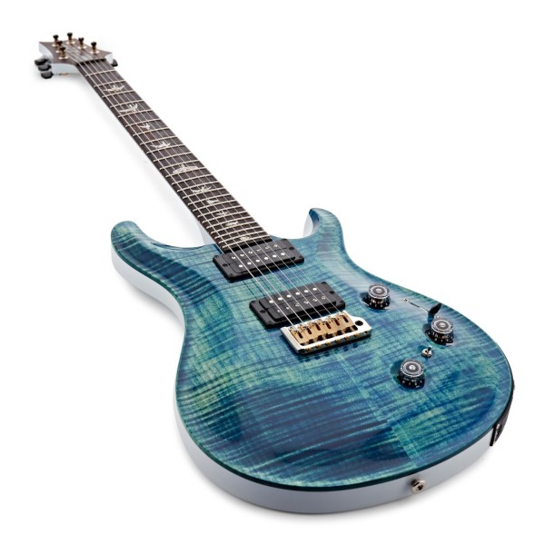 PRS Custom 24 Piezo, River Blue Pearl #0425263 at Gear4music