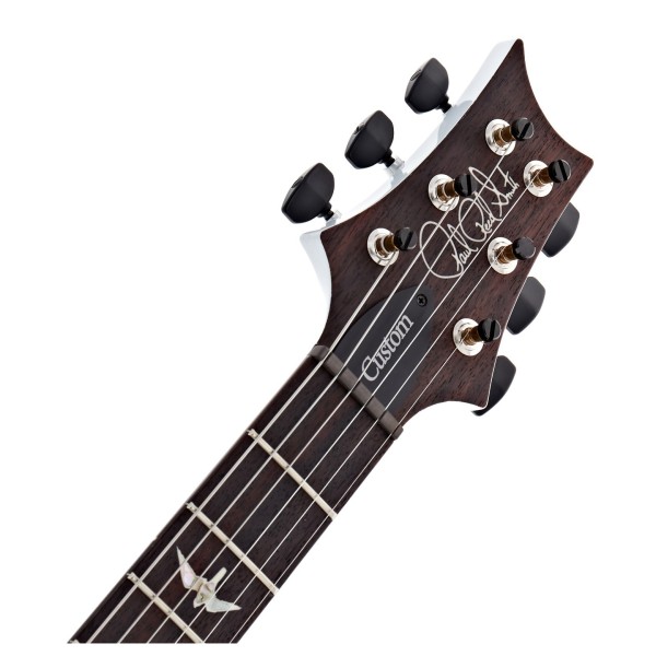 PRS Custom 24 Piezo, River Blue Pearl #0425263 - headstock