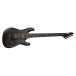 ESP LTD M-207B DX, See Thru Black Satin - angled shot