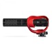 Rode VideoMic GO II with Helix Isolation Mount - Side