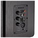 AVCOM 3-Way Active Bookshelf Speaker Pair, Charcoal Black