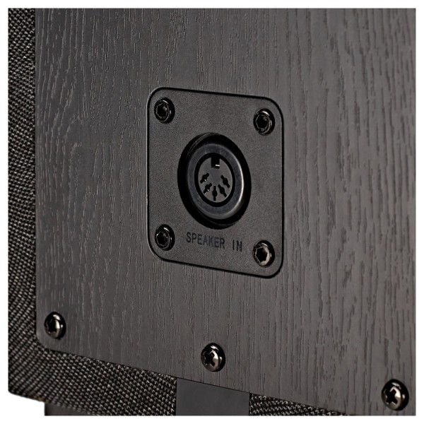 AVCOM 4" Active Bookshelf Speaker Pair, Charcoal Black