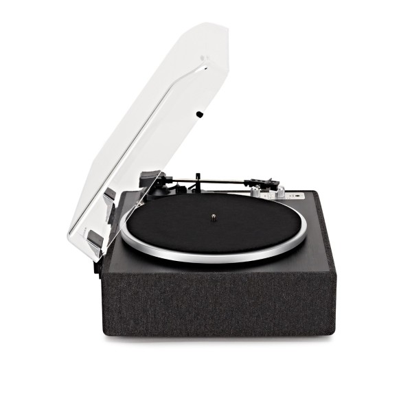 AVCOM All-in-One Bluetooth Turntable, Charcoal Black