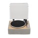 AVCOM All-in-One Bluetooth Turntable, Oak