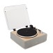 AVCOM All-in-One Bluetooth Turntable, Oak