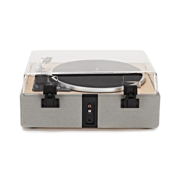 AVCOM All-in-One Bluetooth Turntable, Oak
