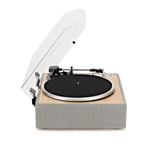 AVCOM All-in-One Bluetooth Turntable, Oak