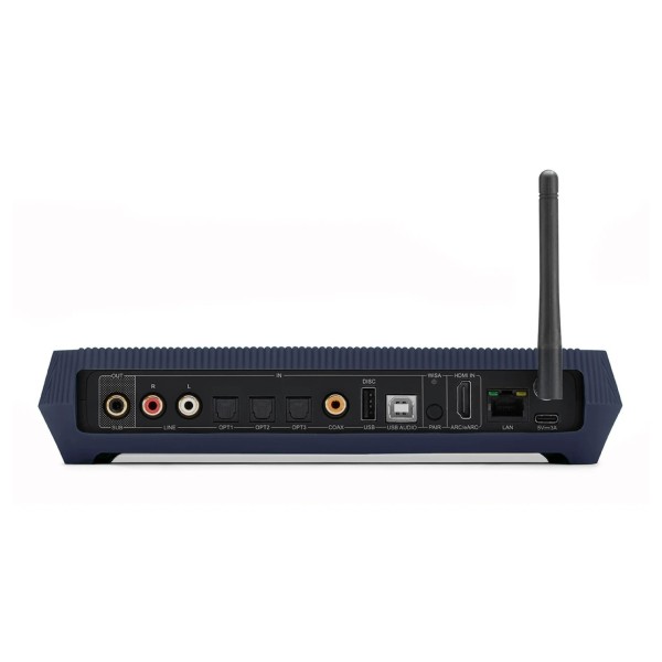 Triangle Capella V2 Hub, Blue - rear 