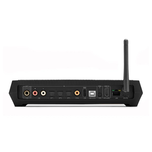 Triangle Capella V2 Hub, Black rear 