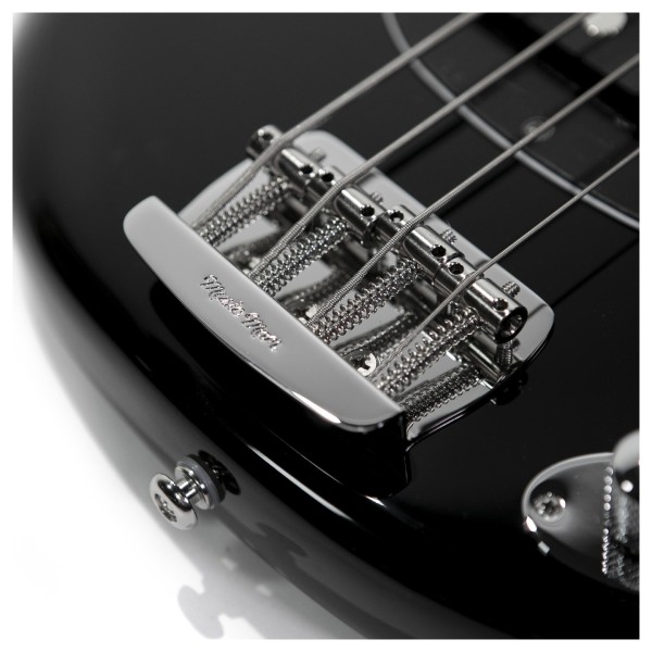 Music Man StingRay Special HH, Black - bridge