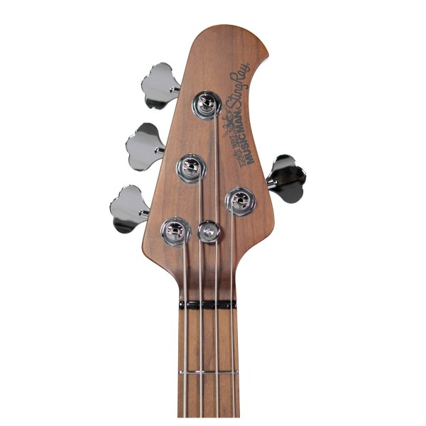 Music Man StingRay Special HH, Black - headstock