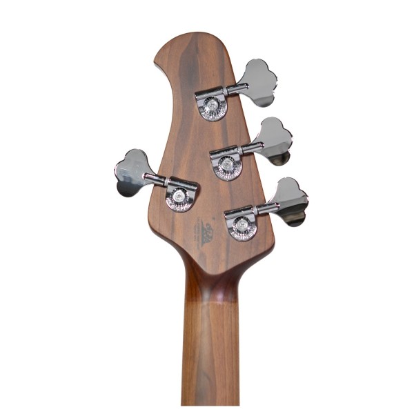 Music Man StingRay Special HH, Black - back of headstock