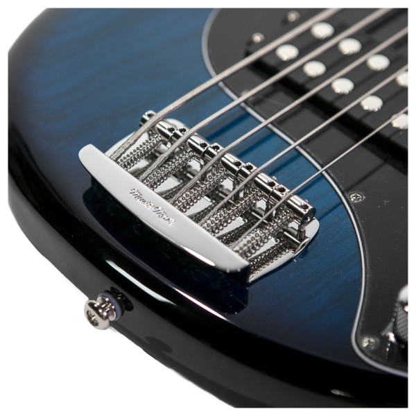 Music Man StingRay Special 5, Pacific Blue Burst - bridge