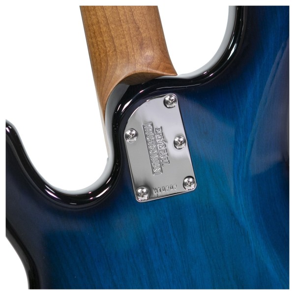 Music Man StingRay Special 5, Pacific Blue Burst - neck joint