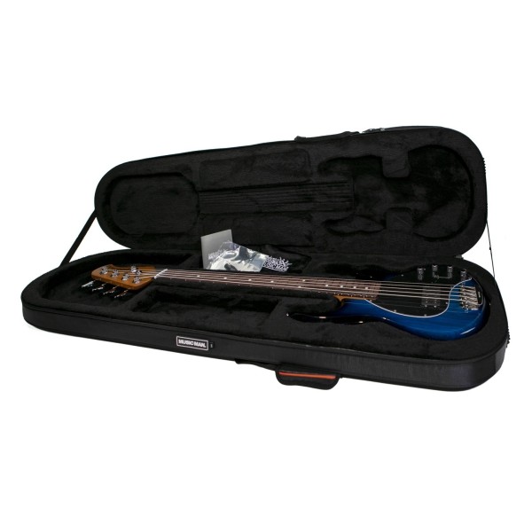 Music Man StingRay Special 5, Pacific Blue Burst - guitar in gig bag