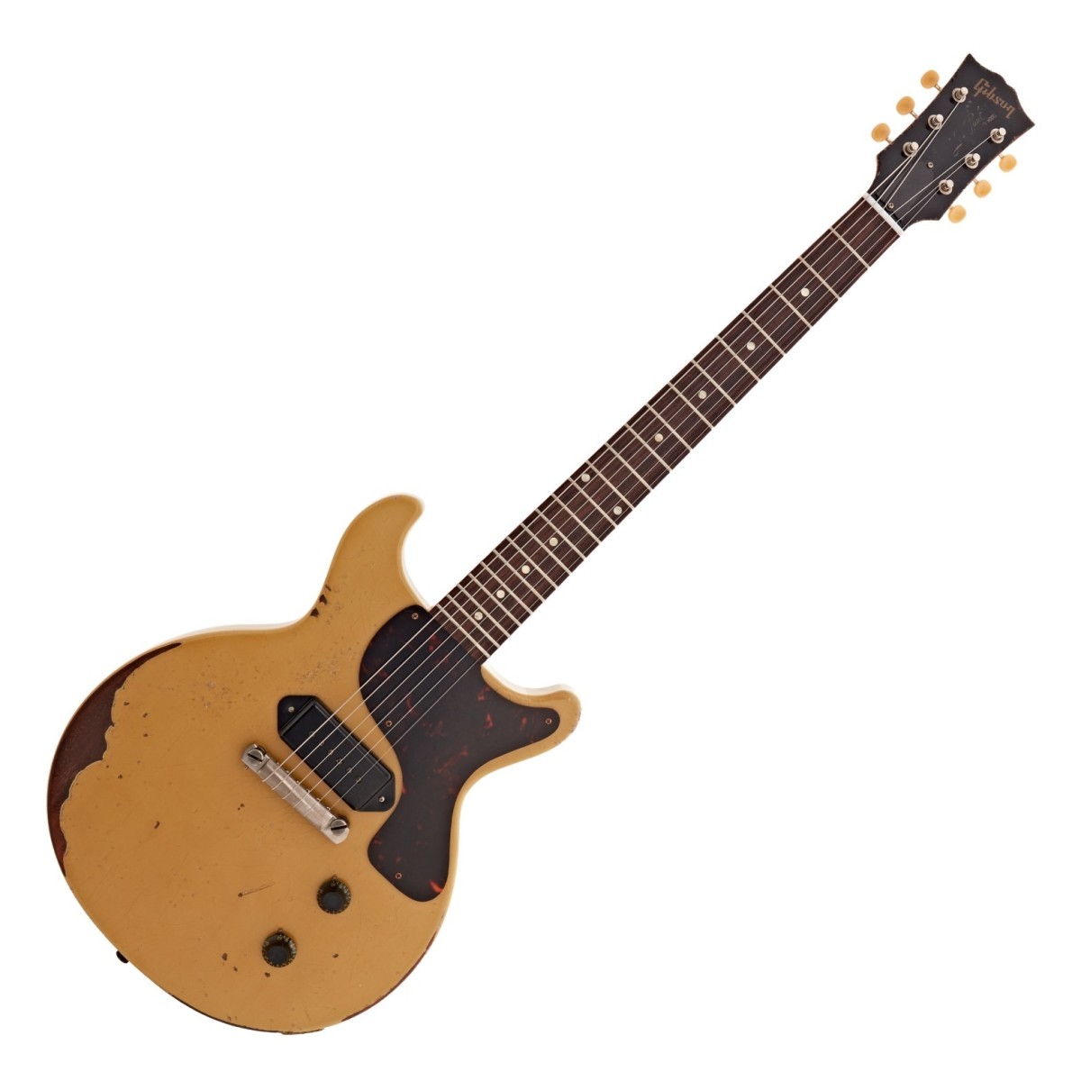 Gibson Custom Shop Gibson Custom 1960 Les Paul Junior Double Cut Reissue Ultra Heavy Aged? TV Yellow #06019