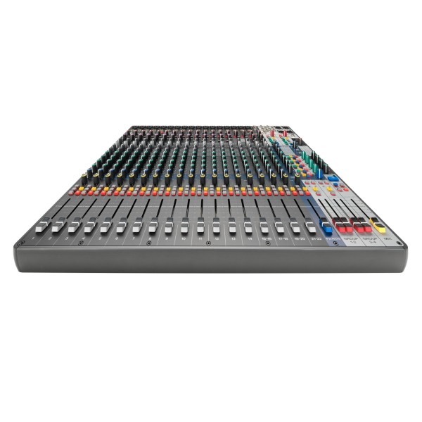 Soundcraft Signature Plus 22 Analog Mixer with Lexicon Effects and USB-C - Front Horizontal