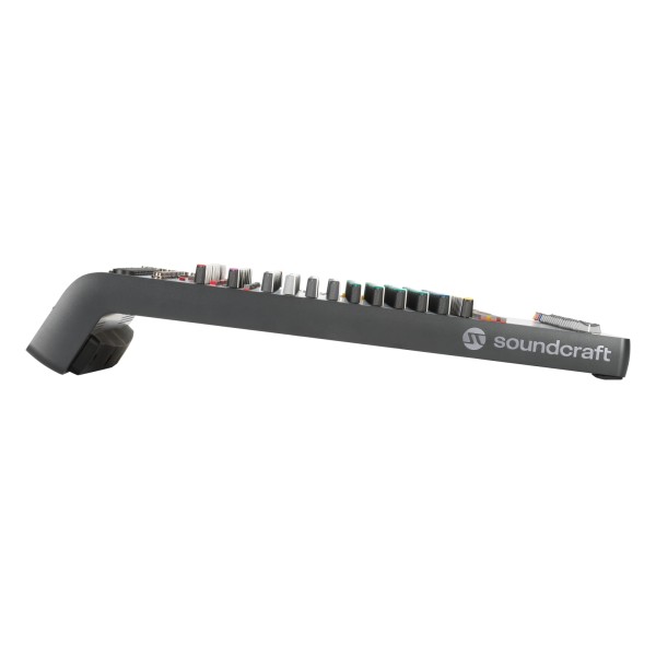 Soundcraft Signature Plus 22 Analog Mixer with Lexicon Effects and USB-C - Left Side