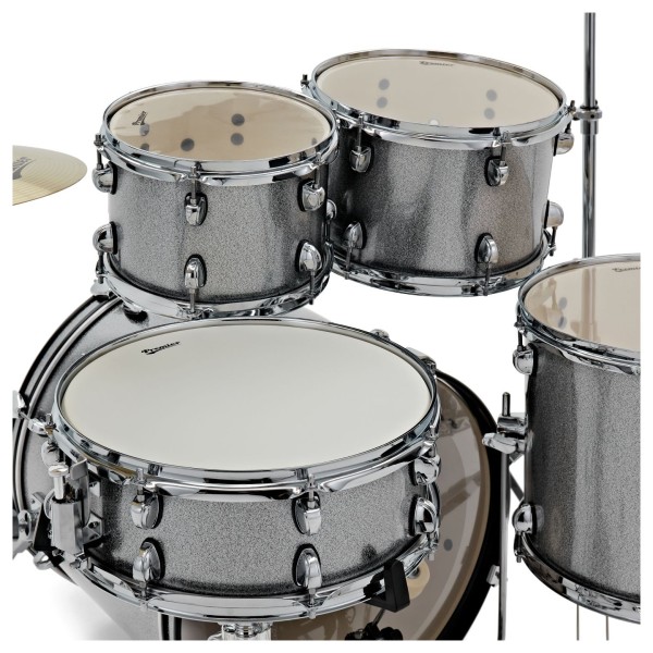 Premier Revolution 20" 5pc Drum Kit Bundle, Gunmetal Sparkle