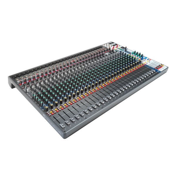 Soundcraft Signature Plus 32 Analog Mixer with Lexicon Effects and USB-C - Left Angle