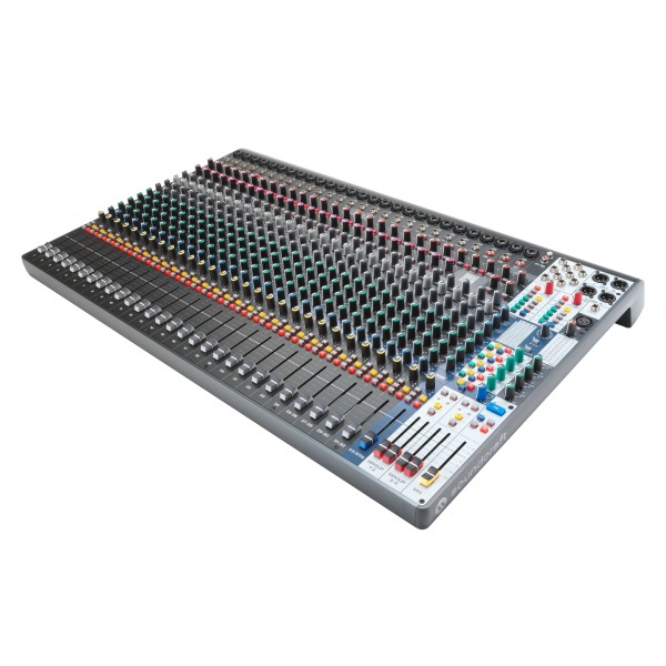 Soundcraft Signature Plus 32 Analog Mixer with Lexicon Effects and USB-C - Right Angle
