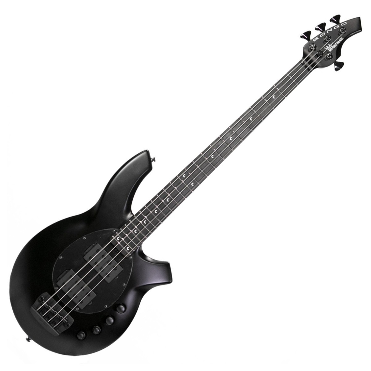 Ernie Ball Music Man Bongo HH Stealth Black