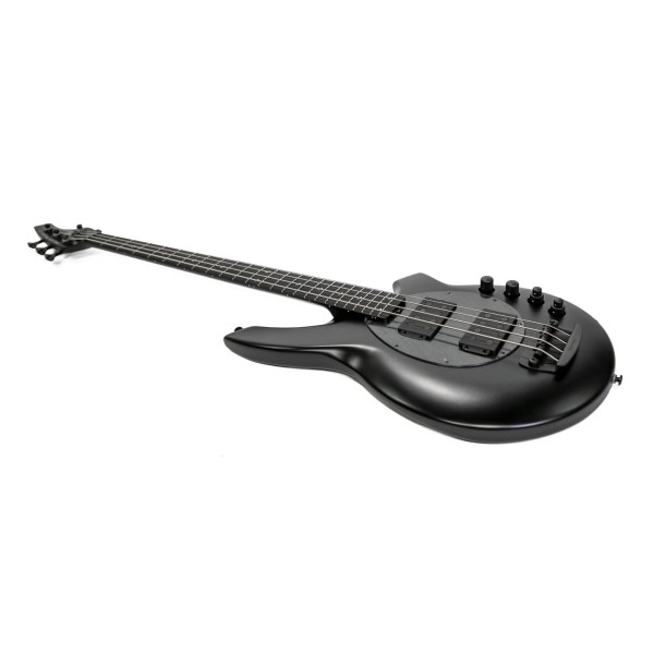 Music Man Bongo HH, Stealth Black - left angled shot
