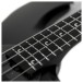 Music Man Bongo HH, Stealth Black - crescent moon inlays