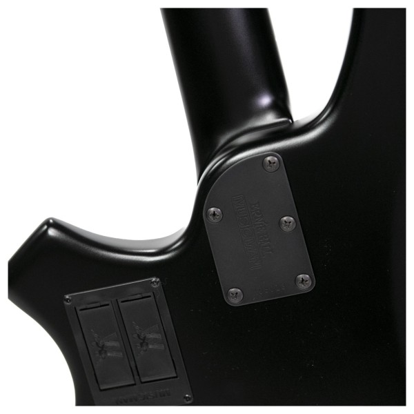 Music Man Bongo HH, Stealth Black - neck joint